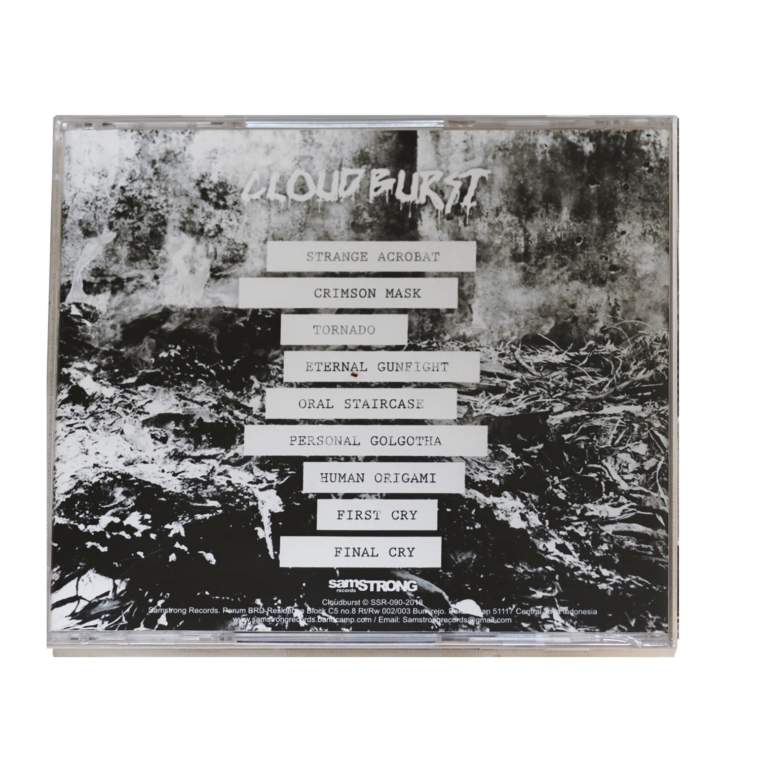 Alternative view of Cloudburst - "Cloudburst"