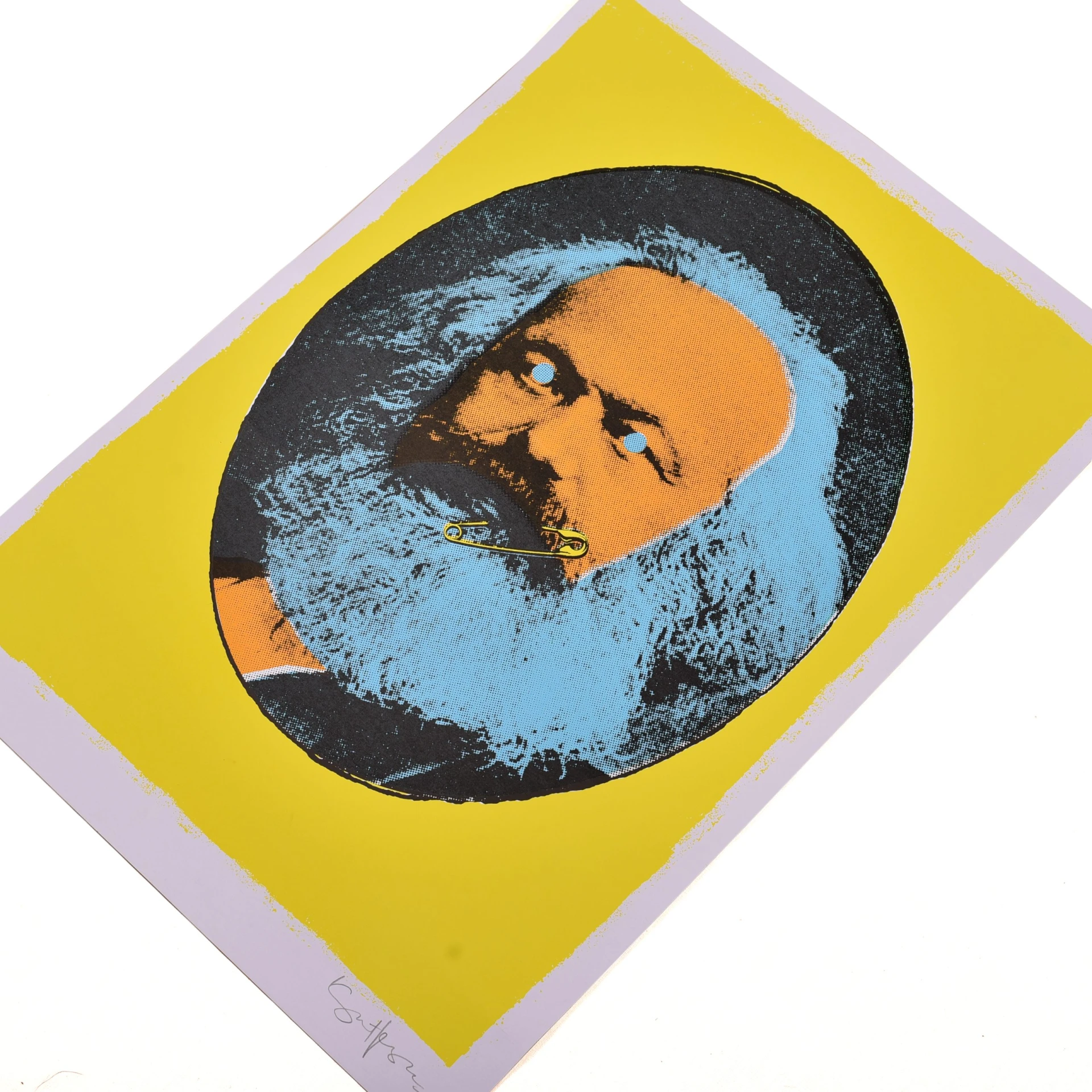 Alternative view of GRIMLOC - "Commodified Marx" Art Print