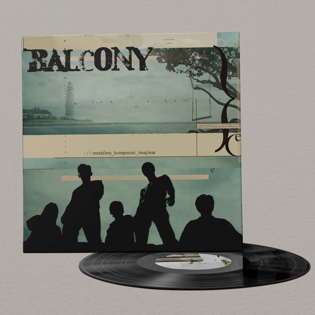 Alternative view of Balcony - "Metafora Komposisi Imajinar" Black