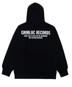 Alternative view of Grimloc - "Hoodie Zip Logo"